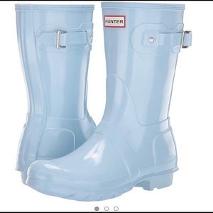 RARE boat blue hunter boots
